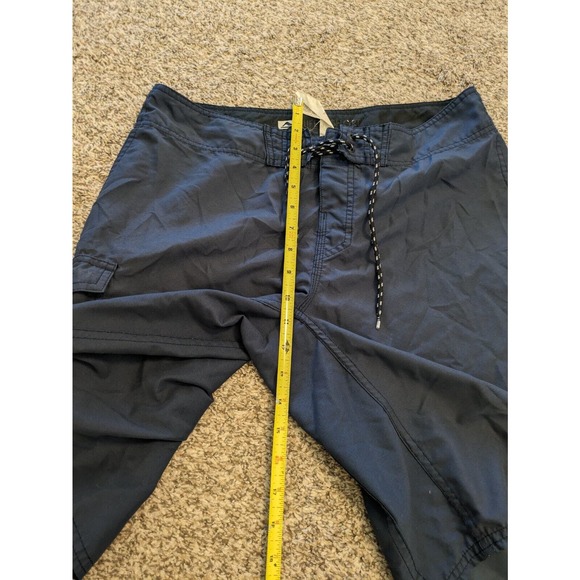 Reef Men's Swim Shorts Size 32 Navy Blue Surfing Tie Waist Board Shorts 5i - Picture 4 of 6